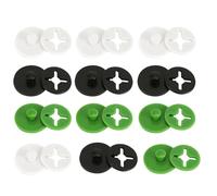 Yhsioaklo Runner Bibboards, Bibboards for Runners, Racing Bib Holders, 12 Pcs/24 Pieces, Running Bib Magnets, Bib Clips, Running Bib Holder, Running Accessories for Skiing, Skating, Cycling, Pack of