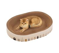 Yhsioaklo Scratching Board for Cats - Interactive Bed for Recovery - Scratching Toy for Kittens, for Protecting Your Furniture from Scratches for Restful Sleep Play and Enrichment for Your Kittens