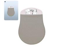 Yhsioaklo Silicone Mouse Bite Compatible with Magic Apple 1/2 Cover - Hunting Powder - Houses - Orange Semi-Transparent, Hard Travel Box Cover, Wireless