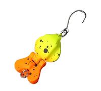 Yhsioaklo Small Trout Baits | Swimbaits for Black Bass,Artificial 2 Sections for Rivers and Streams with Realistic Design