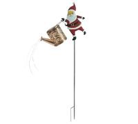 Yhsioaklo Solar Yard Light,Waterproof Santa Claus Watering Can Design,Garden Decoration Solar Kettle Light | for Walkway Backyard Terrace Balcony Landscaping Porch Patio Lawn