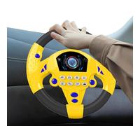 Yhsioaklo Steering Wheel Toy | Creative Car Driving Toy with Sound and Light | Kids Electric Driving Controller Car Toys, Early Education Simulation Steering Wheel and Girls