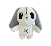 Yhsioaklo Stuffed Rabbit - Soft Throw Pillows - Halloween Scary Bunny Plush Doll,for Adults Kids Girls Boys Bedroom Living Room Sofa Window Shelf Tabletop Car Nightstands