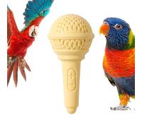 Yhsioaklo Toy, Microphone Enrichment Rattle Game, Toy for Physical Movement and the Prevention of Boredom for Cockatiels and Finches in the Home