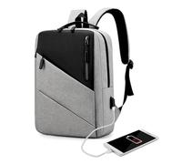 Yhsioaklo Travel Backpack for Men & Women - Approved Carry On | Waterproof College School Bag with USB Charging Port | Large Laptop Rucksack for Business & Weekends