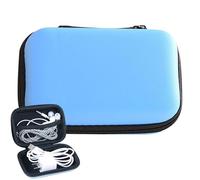 Yhsioaklo Travel Cable Organizer Bag - Portable Tech Accessories Pouch | Protective Case for Headphones & Earplugs | Compact Storage Gear for USB Wires & Chargers