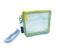 Yhsioaklo Travel Makeup Organizer - Lightweight Transparent Travel Toiletry Bag with Mesh, Lightweight Transparent Cosmetic Pocket for Gym Hiking Car Pool Weddings Beach Travel, A, Consulte la