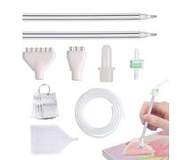 Yhsioaklo Vacuum Gem Dot Pen Replacement Kit - Crafts Supplies with 2 Filters | Diamond Art Painting Tool for Children Beginners | Home School Hobby Handmade Kids Artist Painter, Electric Picker
