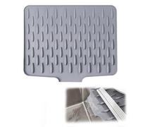 YHSKJCD Silicone Draining Mat, Silicone Draining Board Mats, Heat-Resistant & Non-Slip Mat for Drip-Free Drying, Folding Draining Board Mat for Kitchen Counter, Sink, Table, Refrigerator