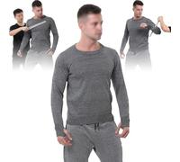 YhsPkAh 5 Level Stab Proof Clothing for Protect Personal Safety, Level 5 Hppe Knit Crew Neck Safety Workwear Protective Top, Wear-Resistant/Cut-Resistant, For Police & Security Staff darkgray-M