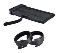 YHT 50Pcs Black Nylon Cable Ties,Reusable Cable Straps for TV,Computer and Earphone,Adjustable Fastening Tie for Cable Management,Home and Office