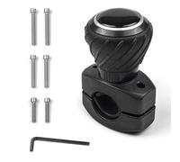 YHT Car Steering Wheel Knob,Car Power Handle Spinner,Smooth and Durable Steering Wheel Aid Assister for Cars,Trucks,Tractors,Forklifts,Boat(Black)