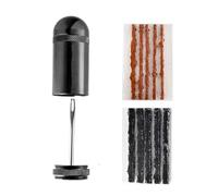 YHT Puncture Plug Repair Kit,Tubeless Bike Tire Repair Kit with Tyre Plugger and 10 PCS Tyre Repair Plugs for MTB and Road Bicycle Tyres