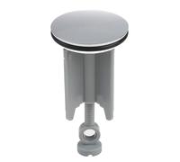YHT Replacement Chrome-zinc Alloy Bath Plug,Universal Pull Type Sink Strainer for Bathtub Wash Basin,40mm Height Adjustable Drain Stopper for Bathroom and Kitchen
