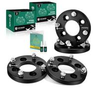 YHTAUTO 4x110 to 4x137mm Wheel Adapters 3/4 inch Fits Bombardier, Can-Am, Honda Models, Foreman, Rancher, w/ M10x1.25 & 12.9 Grade Studs, 74mm Center Bore 4 Lug 4PCS Black