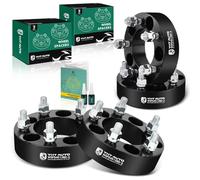 YHTAUTO 5x114.3 Wheel Spacers 1.5 Inch Fits ZJ KJ YJ TJ XJ MJ, Wrangler 1983-2018 Explorer Ranger Edge Grand Cherokee Liberty, 4PCS 5x4.5 5 Lug Tire Spacers with 1/2inch-20 Studs, 82.5 mm Center Bore