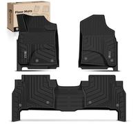 YHTAUTO Automotive Floor Mats Replacement for 2010-2020 Toyota Landcruiser All Weather Car Mats Custom Fit TPE Liners Front & Back Seat, Waterproof Anti-Slip Odorless Car Mats