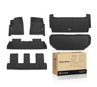 YHTAUTO Floor Mats Frunk Liner Upper Trunk Mat Compatible with Rivian R1S 2022-2024 Adventure 2022 Explore Launch Edition, TPE All Weather Car Mats Waterproof Anti-Slip Odorless Floor Liner Trunk Mat