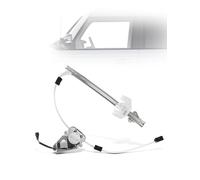 YHTAUTO Front Driver Side Power Window Regulator With 2-Pin Motor Assembly for Jeep Liberty 2006-2007 Sport Utility, Hole Style Only