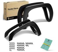 YHTAUTO OE Factory Style Fender Flares w/Hardware Kit Compatible with Chevy Silverado & GMC Sierra 1500/2500 1999-2006, 1500 HD/2500 HD/3500 2001-2006, Classic 2007, Fleetside Model Only, Set of 4