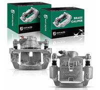 YHTAUTO Rear Disc Brake Calipers with Bracket Replacement for Subaru Forester 2009-2013, Impreza 2008-2014(Not Fit WRX STI Model), WRX 2012-2018, Rear Driver and Passenger Caliper Assembly Set of 2