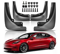 YHTAUTO Set of 4 Mud Flaps Splash Fender Guard Mudguards for 2020-2021 Tesla Model Y