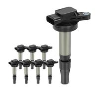 YHTAUTO Set of 8 Ignition Coil Packs Replacement for Jaguar S-Type Super Vanden Plas XF XJ8 XJR XK XK8 XKR Land Rover Range Rover Sport 2003-2010, V8 4.2L 4.4L Replace 4526466, 4744015