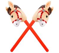YHTCC 2PCS Inflatable Horse Stick Toys, Inflatable Horse Head Stick Balloon | Pony Balloon, Blow Up Horse, Suitable for Children's Theme Party, Birthday Decorations