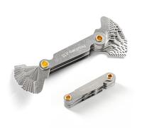 YHTCC 40Pcs Thread Gauge 55 Degree Imperial and 60 Degree Metric