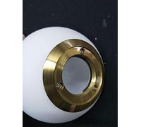 YHTlaeh 7710 Glass Globe Shade Brass(Only applicable to YHTlaeh brand lighting fixtures, please purchase with caution)