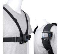 YHTSPORT Chest Mount Harness - Action Camera Strap Mount + J Hook, Adjustable Support Holder for Gopro and other Action Cameras