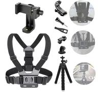 YHTSPORT Chest Support Harness, Chest Mount Strap, Chest Mount Strap Harness Compatible with Gopro and Other Action Camera