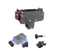 YHTSPORT Magnetic Holder for DJI Osmo Action 5 Pro/Action 4/Action 3, Magnetic Adapter Quick Release Mount Accessory for Osmo Action 5 Pro/4/3/Osmo 360 with Foldable Interface