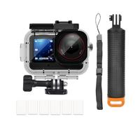 YHTSPORT Osmo Action 6 Diving Accessory Set, Waterproof Case for DJI Osmo Action 6 + Floating Handle + Quick Mount Clamp + 6 Anti-Fog Inserts