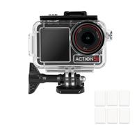 YHTSPORT Osmo Action Diving Accessory Kit, Waterproof Case Compatible with DJI Osmo Action 5 Pro/Action 4 /Action 3, Waterproof Protective Case with Quick Release Mount + Anti-Fog Inserts