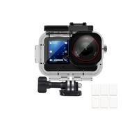 YHTSPORT Osmo Action Diving Accessory Set, Waterproof Housing for DJI Osmo Action 6 + Quick Mount Clamp + 6 Anti-Fog Inserts (Action 6 Waterproof Case)