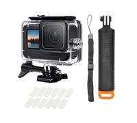 YHTSPORT Waterproof Case for Gopro Hero 13/12/11/10/9 Black, 60M Underwater Protective Case with Mounting Accessories + Floating Hand Grip for Hero 13 12 11 10 9