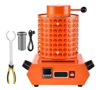 YHUEGH Gold Melting Furnace, 2000W Electric Digital Smelting Furnace, 1150℃/2100℉ PID Smelter Kiln Kit Casting Refining Jewelry Precious Metals Gold Silver Copper Aluminum 3kg Graphite Crucible