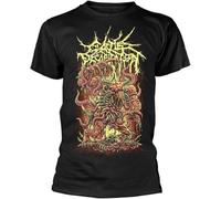 YHUYVCSAWM Cattle Decapitation 'The Beast' (Black) T-Shirt(3X-Large)