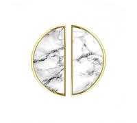 YHVHKA 2 Pack Classic Nero Marquina Cabinet Handles