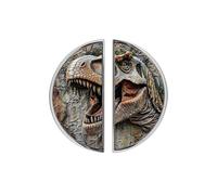 YHVHKA 2 Pack T-Rex Head Wall Plaque Cabinet Handles