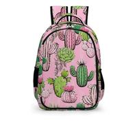 YHVHKA Cactus & Succulent Backpack - Laptop Backpack Unisex, Stylish Daypack for School Work Travel