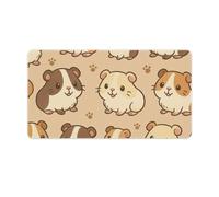 YHVHKA Cute Guinea Pig Pattern Mouse Mat | Large 40x75cm Gaming & Office Desk Pad | Perfect for Home, Office Or Gamers