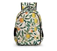 YHVHKA William Morris 'Fruit' Backpack - Laptop Backpack for Women, Stylish Daypack for School Work Travel
