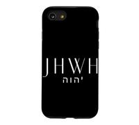 YHWH Christian Faith Jesus Religious Scripture Typography Case for iPhone SE (2020) / 7/8