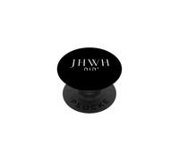 YHWH Christian Faith Jesus Religious Scripture Typography PopSockets Adhesive PopGrip