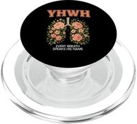 Yhwh Every Breath Speak His Name Christian Faith Religious PopSockets PopGrip for MagSafe
