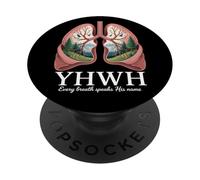 YHWH Every Breath Speaks His Name Yahweh PopSockets Adhesive PopGrip