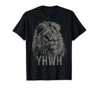 YHWH Hebrew Israelite Lion Of Judah Tribe Jew Jewish Yahweh T-Shirt