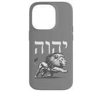 YHWH Hebrew Name with Lion of Judah Bold Faith Yahweh Case for iPhone 14 Pro